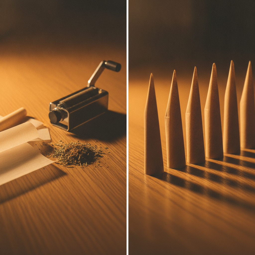 Pre-Rolled Cones vs Rolling Papers: Which is Right for You?